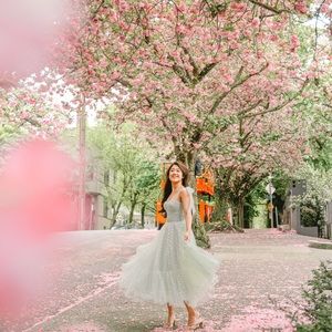 Teuta Matoshi Mint Hearty Dress - NEW